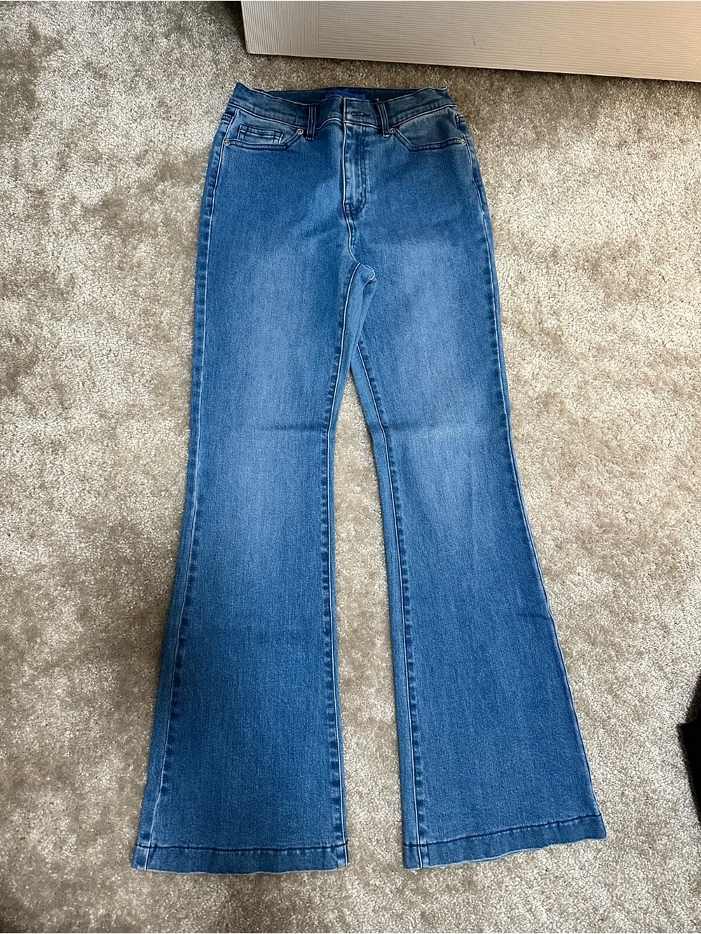 JMclaughlin Flare Blue Jean Boot Cut Jean